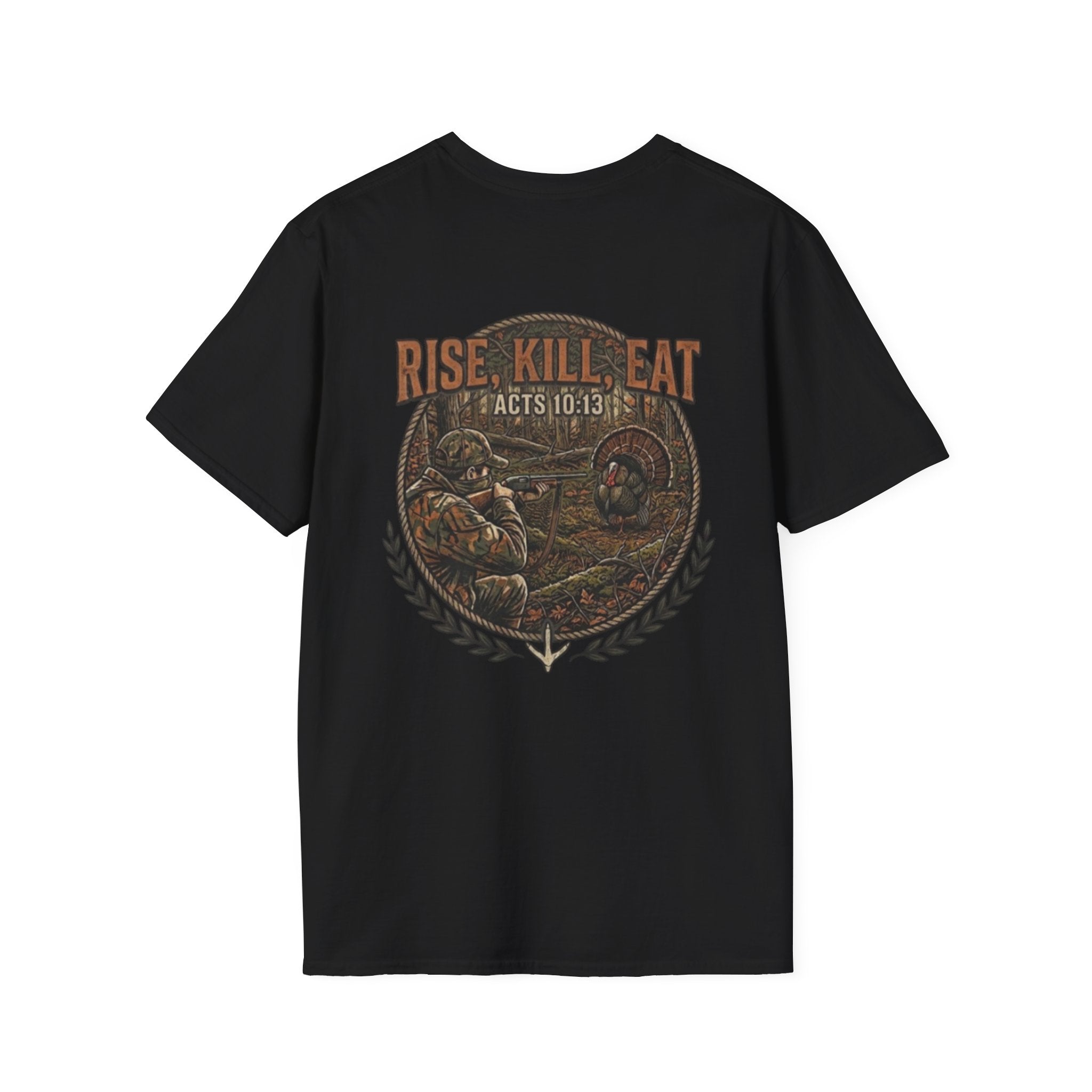Turkey Hunter Acts 10:13 Tee Shirt