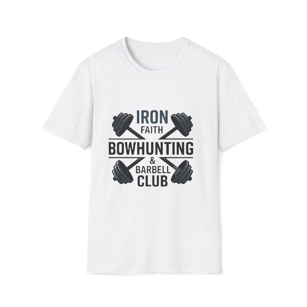 Iron Faith Barbell Crossed T-Shirt