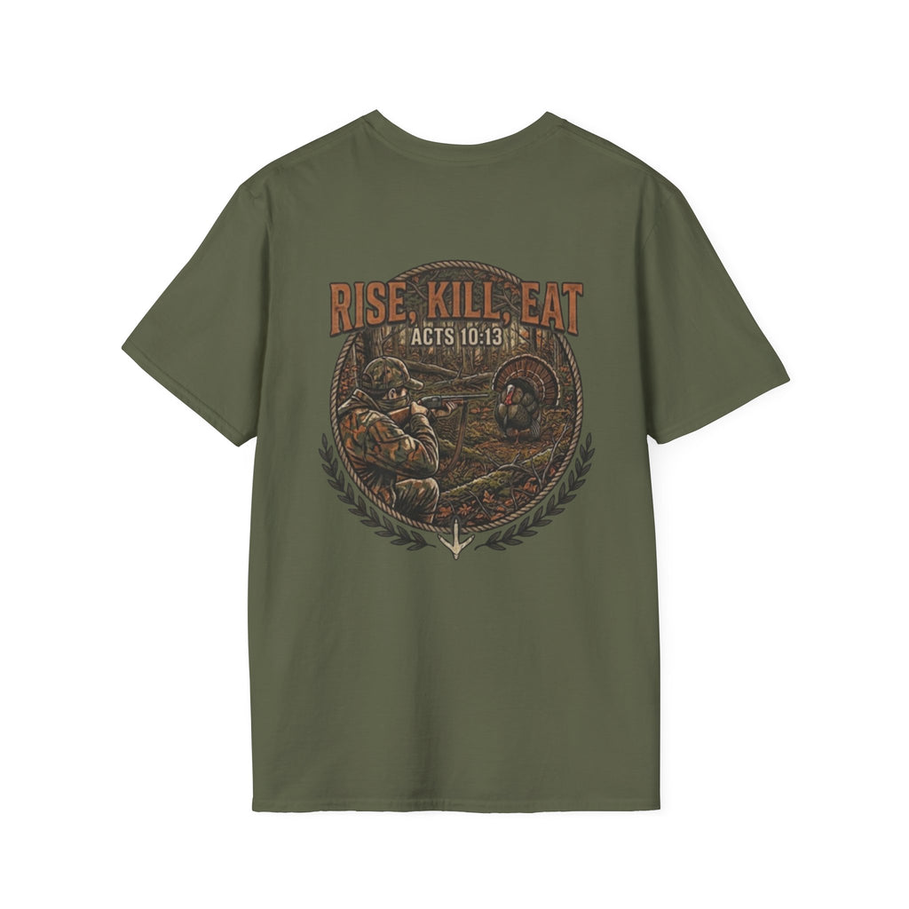 Turkey Hunter Acts 10:13 Tee Shirt