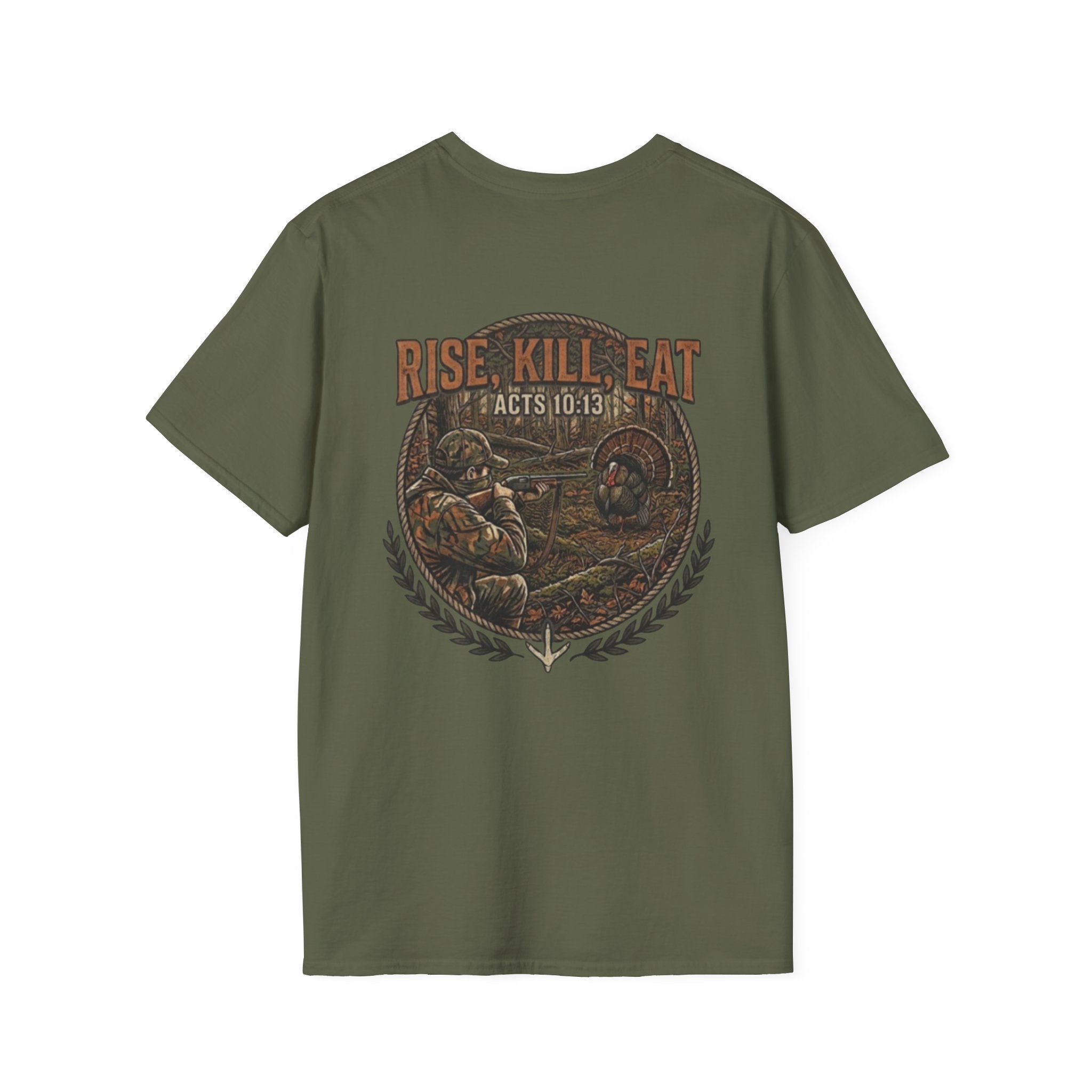 Turkey Hunter Acts 10:13 Tee Shirt