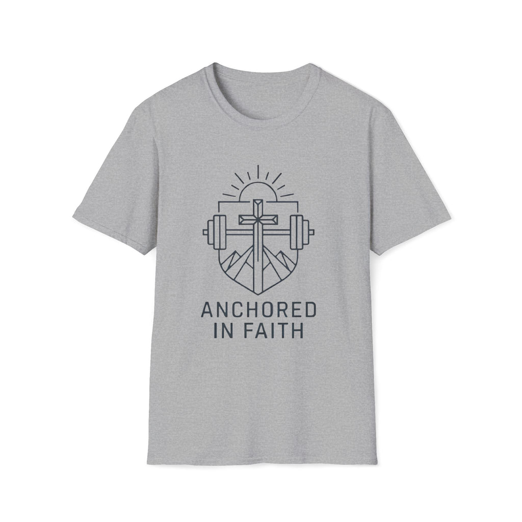 Anchored in Faith  Minimalist T-Shirt