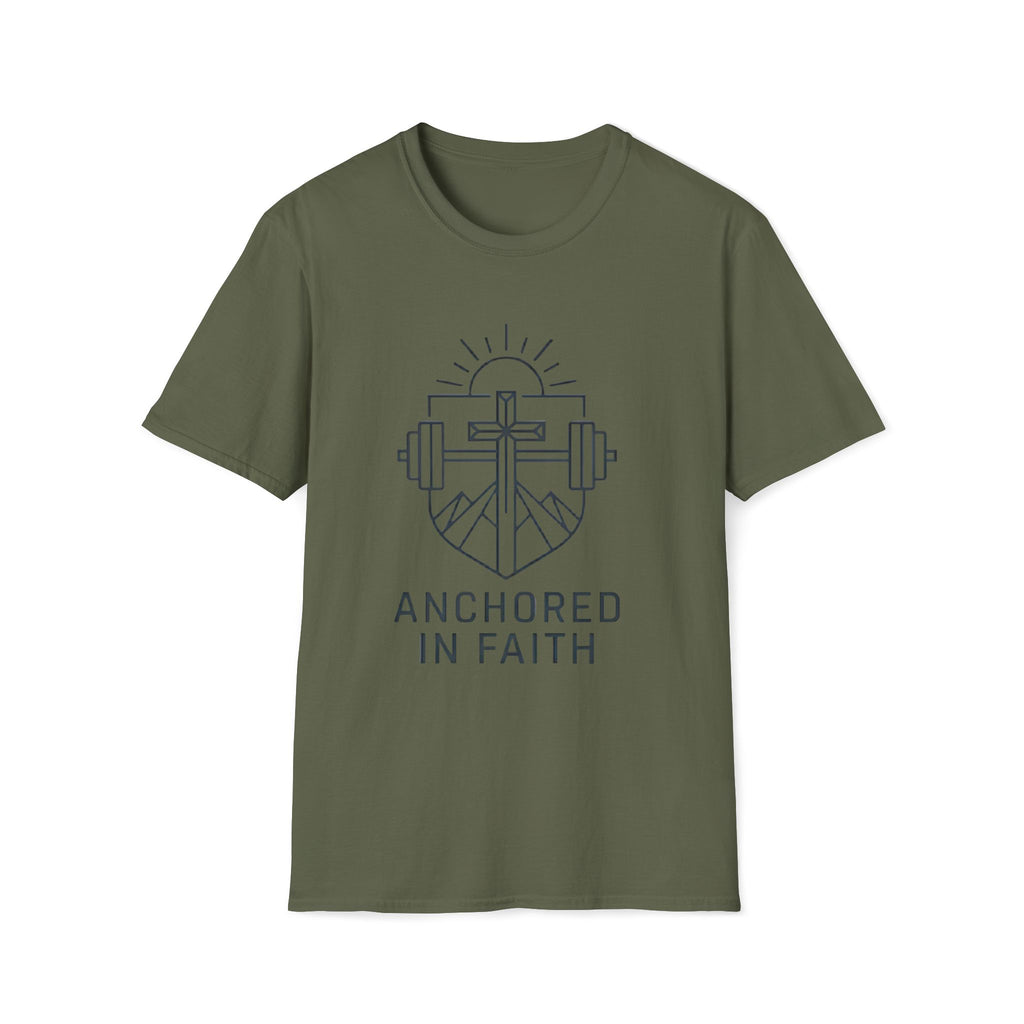 Anchored in Faith  Minimalist T-Shirt