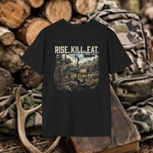 Elk Hunter Acts 10:13 Tee Shirt