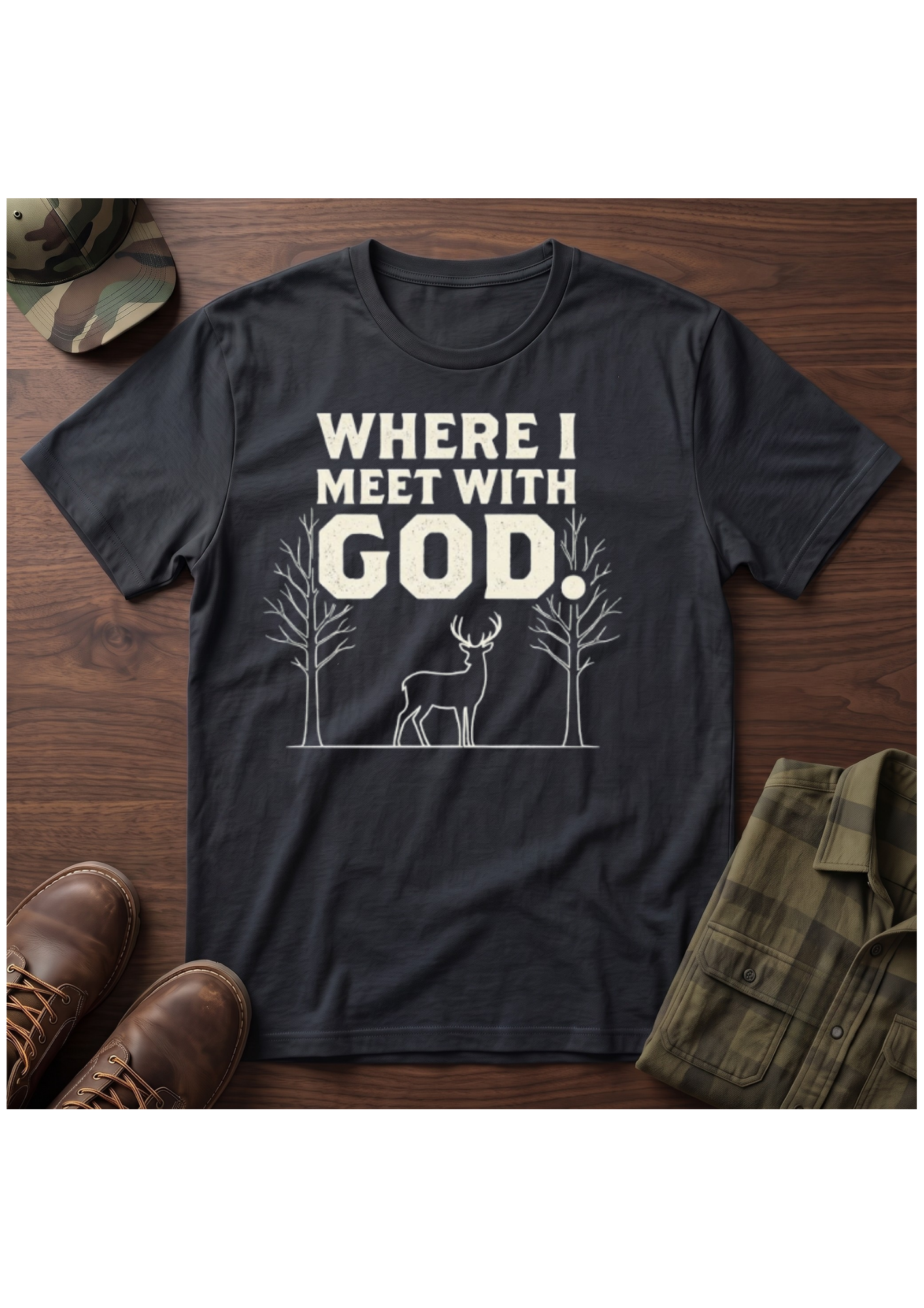 Where I meet with God T-Shirt