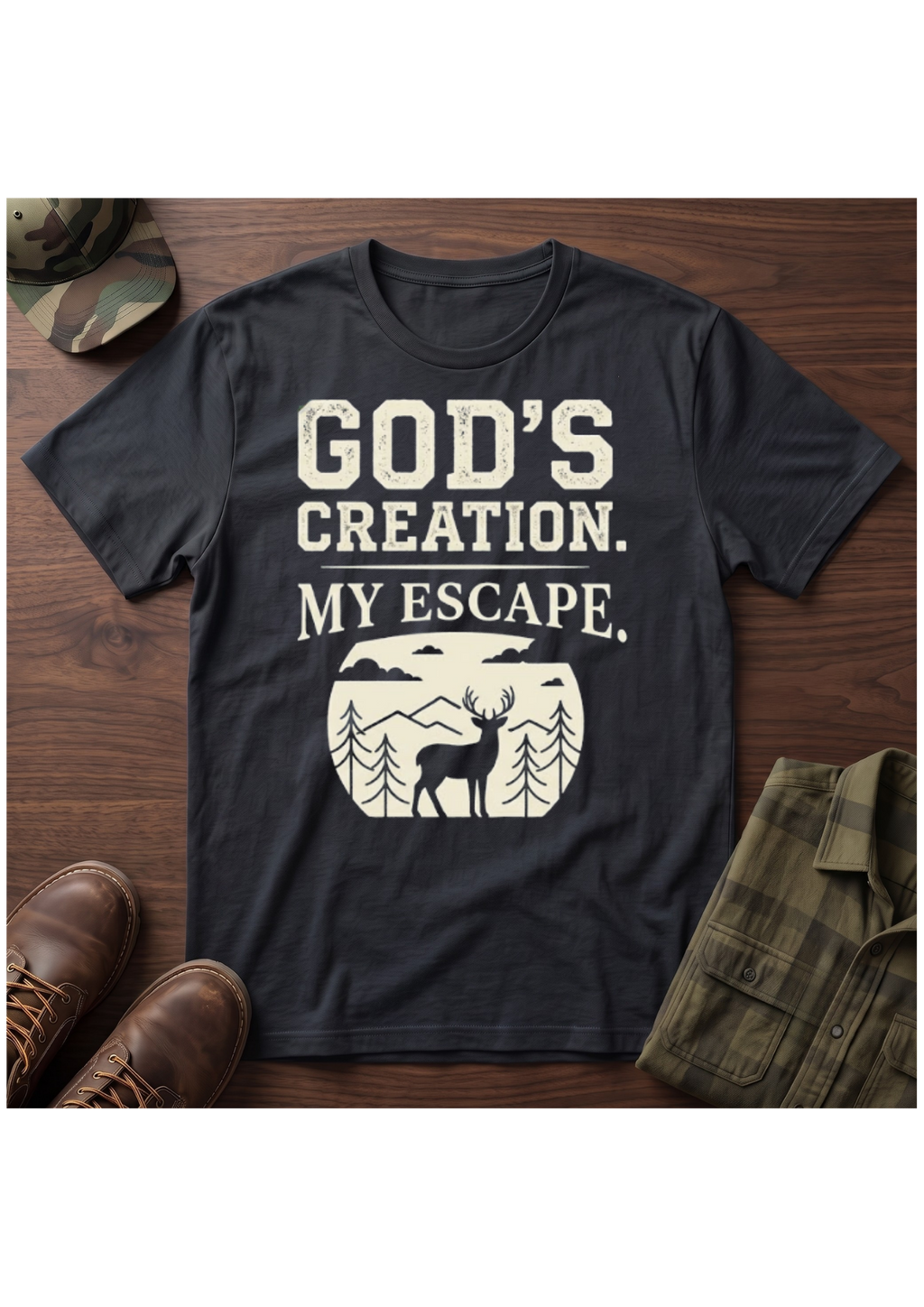 God's Creation, My Escape T-Shirt