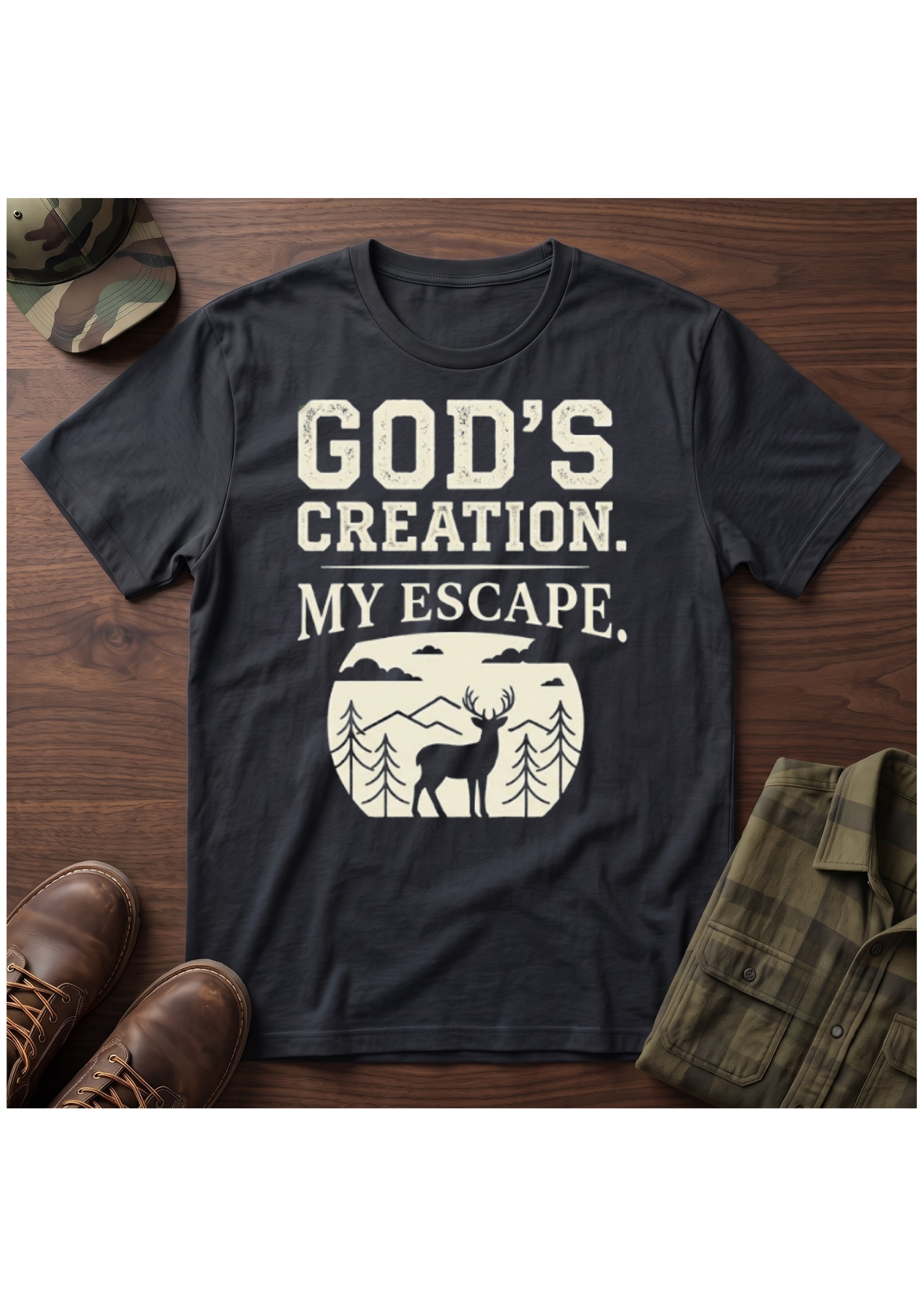 God's Creation, My Escape T-Shirt