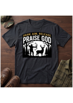 Draw, Aim, Release, Praise God T-Shirt