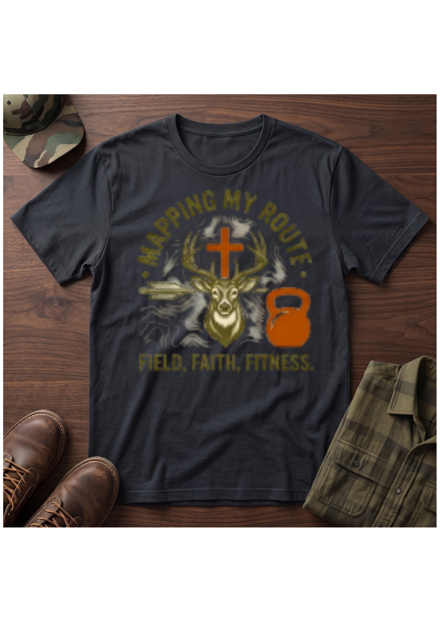 Mapping My Route T-Shirt