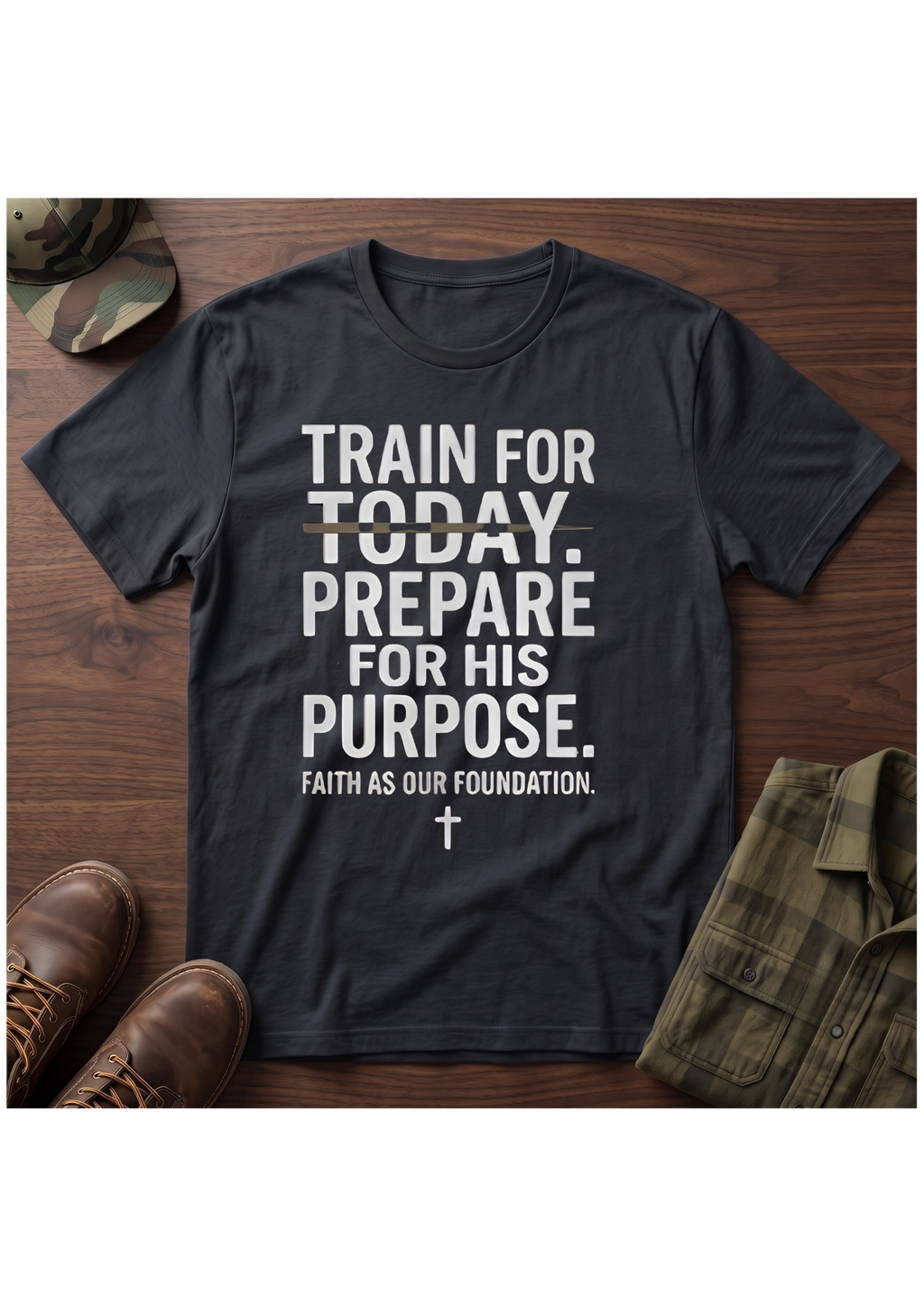 Train for Today, Prepare for His Purpose T-Shirt