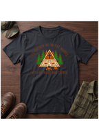 I'd Rather Be in the Woods with My Coffee and Bible Graphic T-SHIRT
