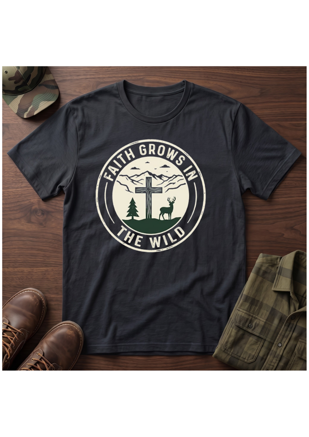 Faith Grows in the Wild T-Shirt