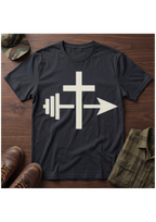 Cross, Barbell and Arrow T-Shirt