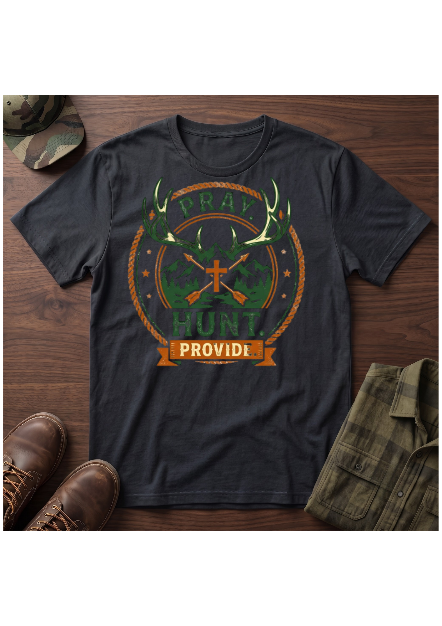 Pray, Hunt, Provide T-Shirt