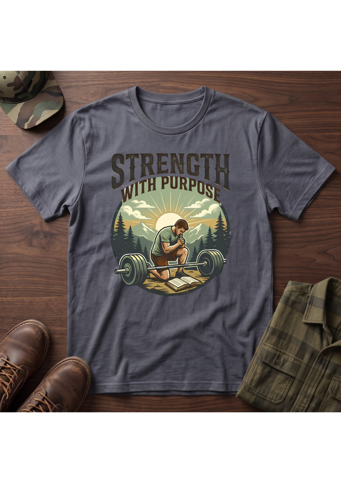 Strength with Purpose Prayer T-Shirt