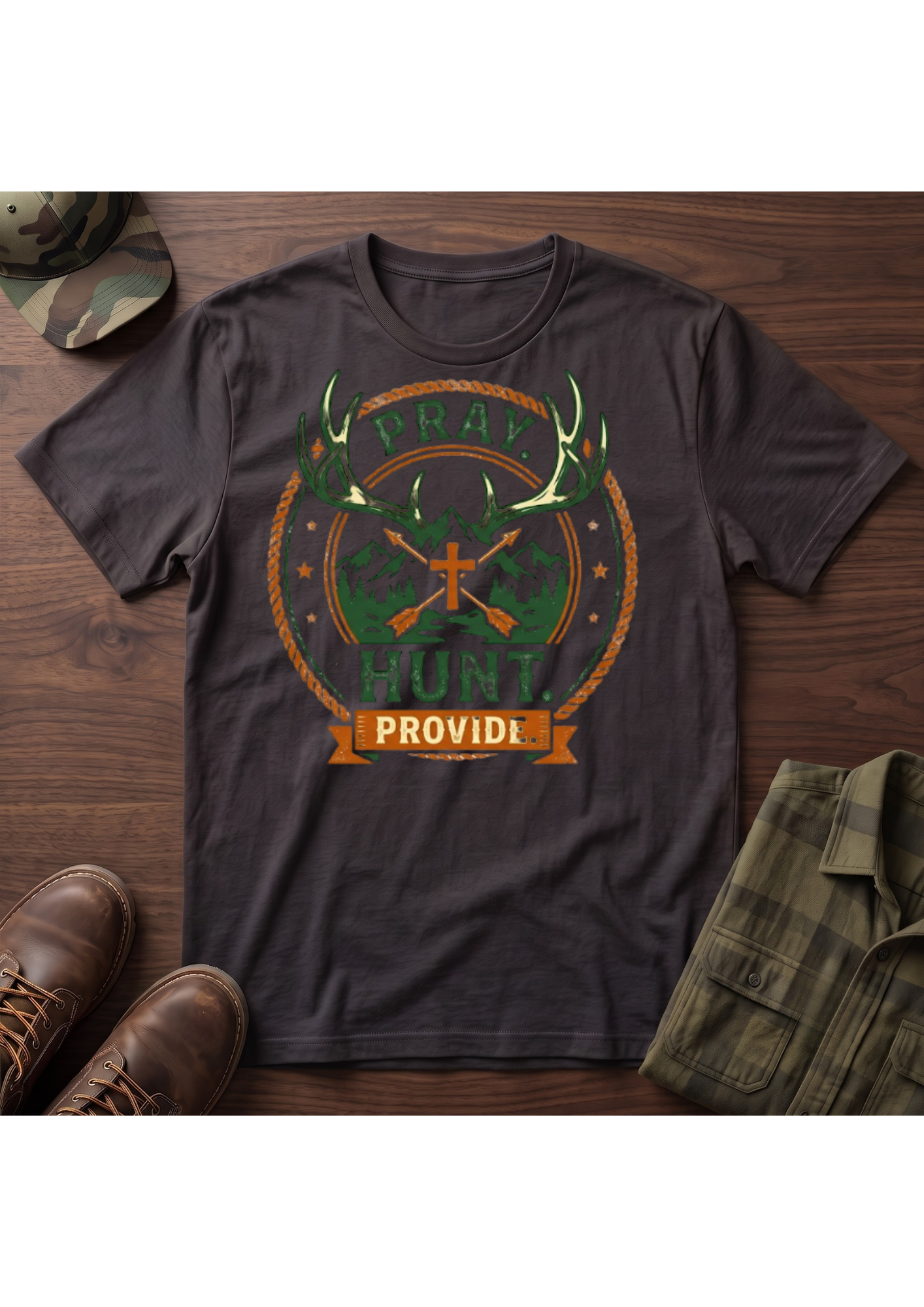 Pray, Hunt, Provide T-Shirt