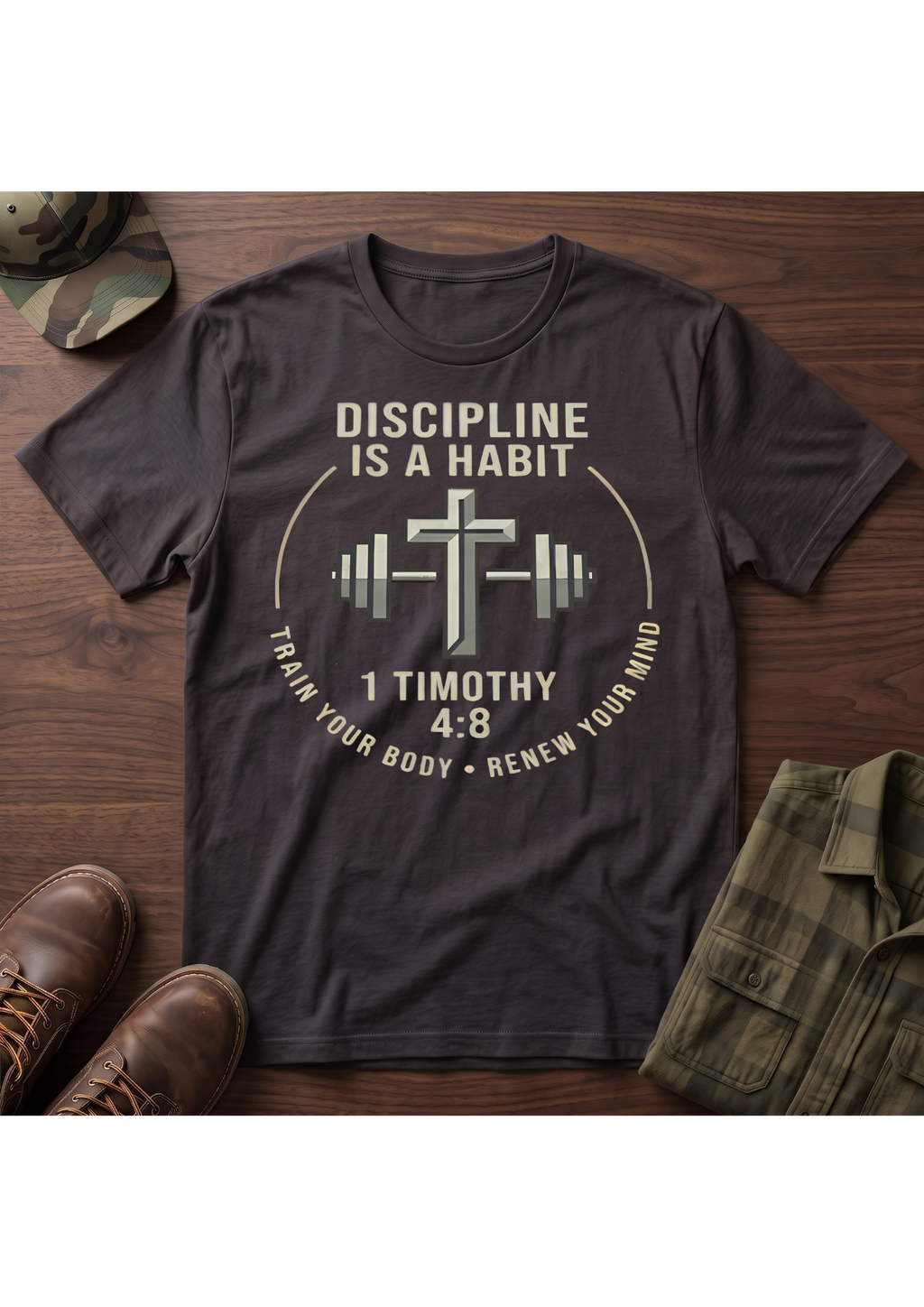 Faith Fitness Discipline T-Shirt