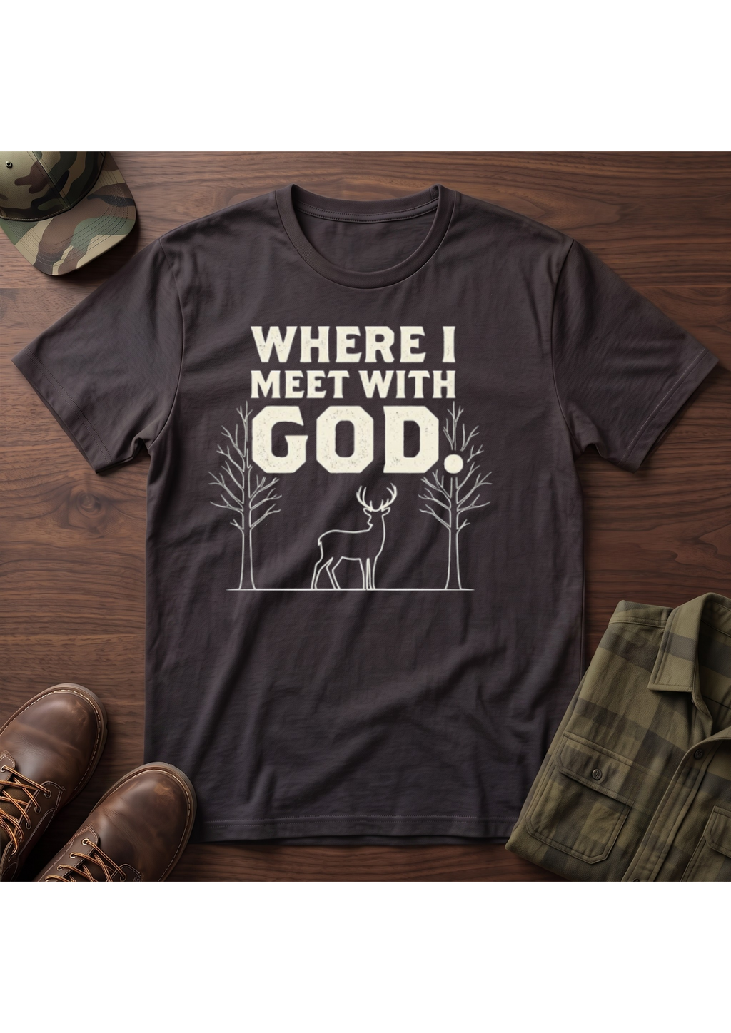 Where I meet with God T-Shirt