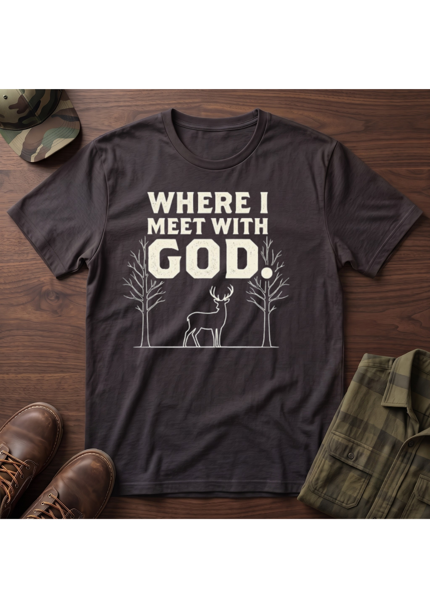 Where I meet with God T-Shirt