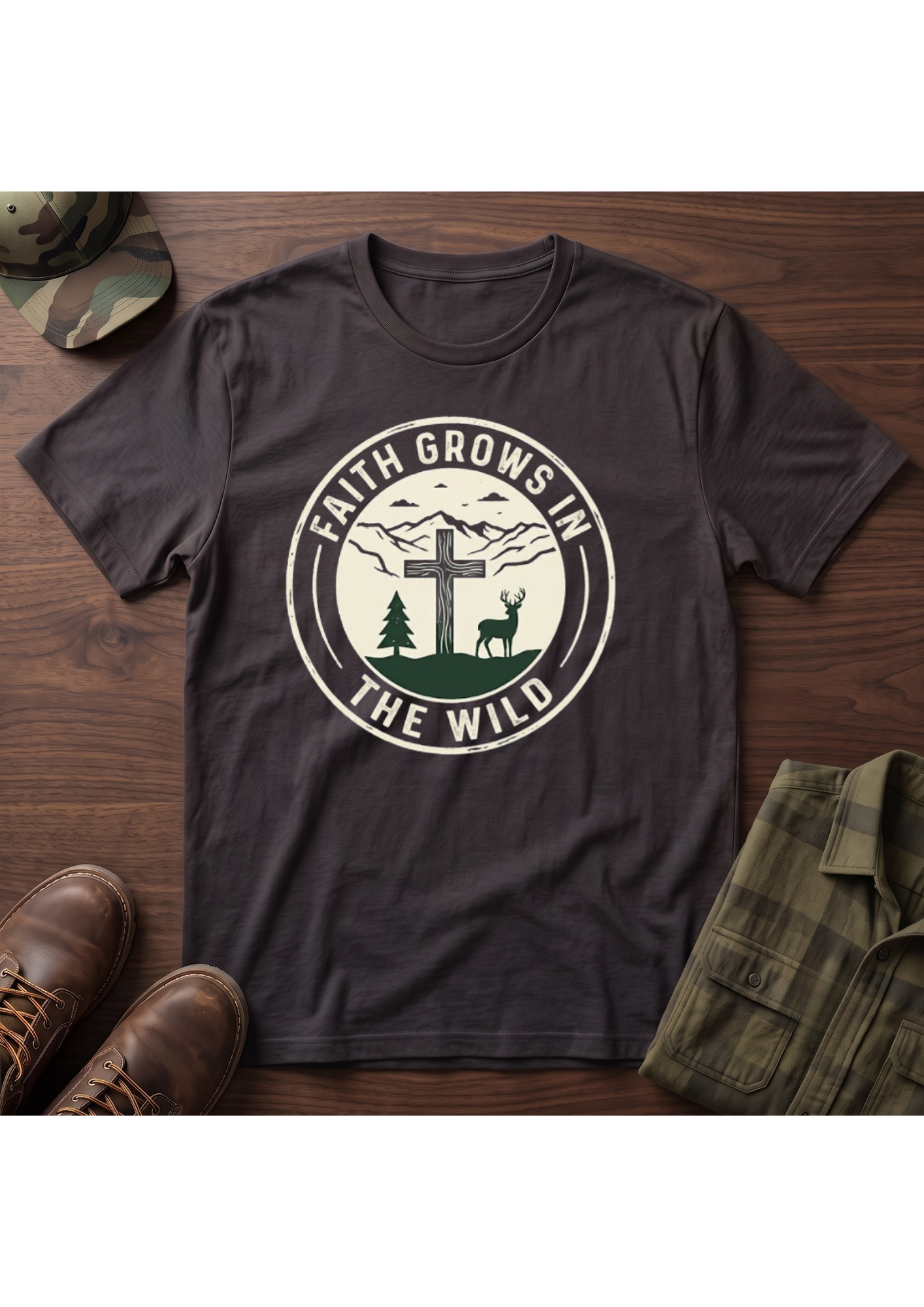 Faith Grows in the Wild T-Shirt