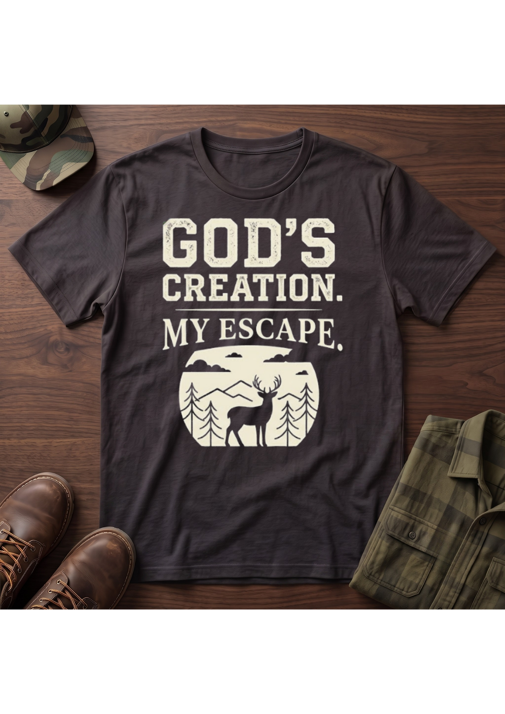 God's Creation, My Escape T-Shirt