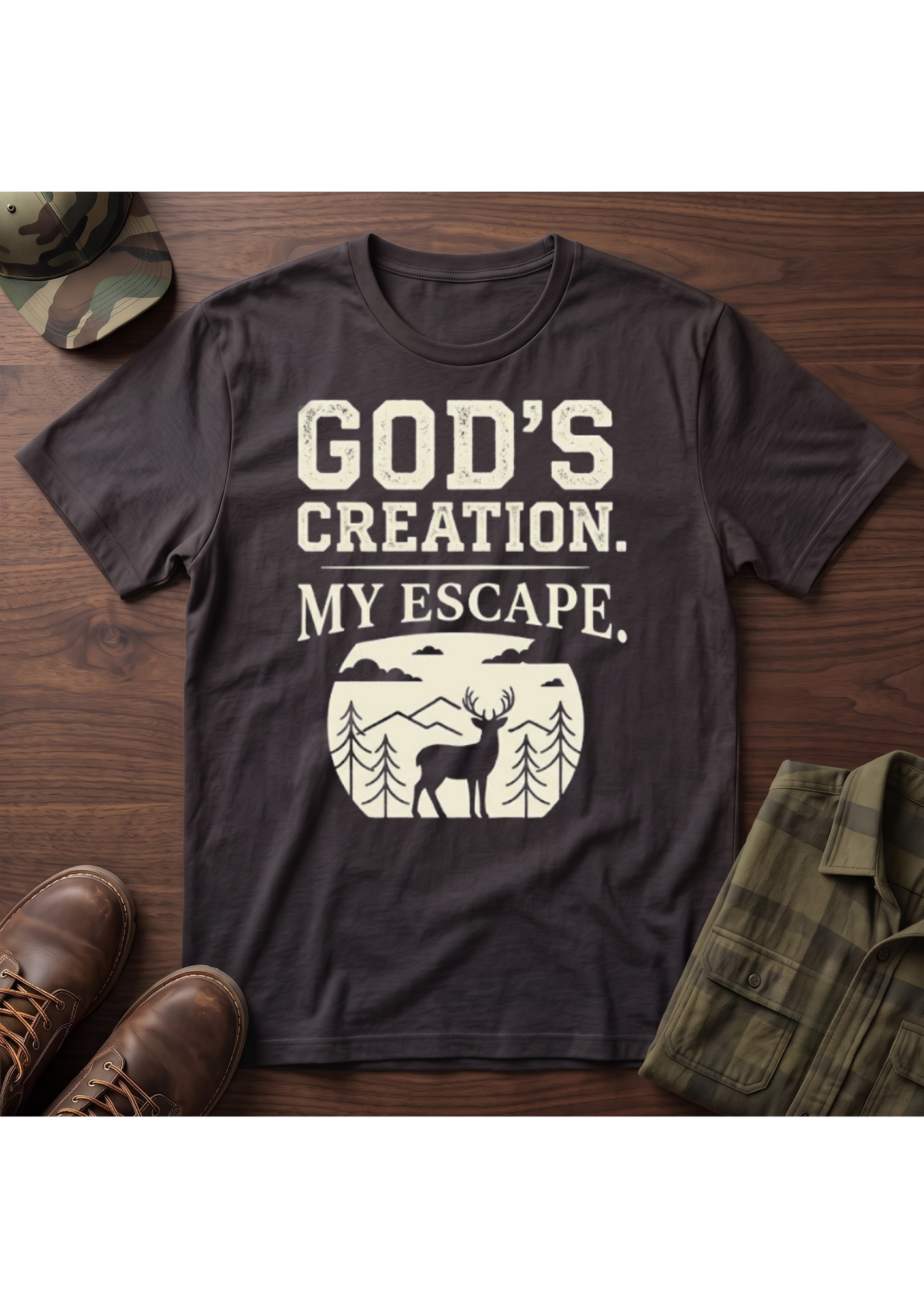 God's Creation, My Escape T-Shirt