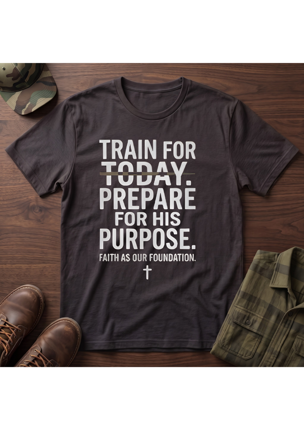 Train for Today, Prepare for His Purpose T-Shirt