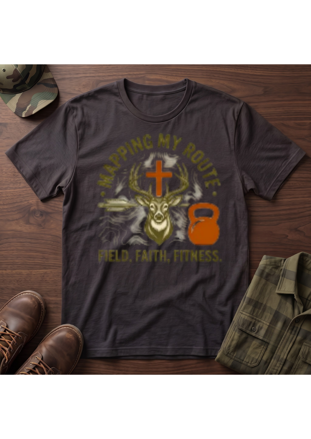 Mapping My Route T-Shirt