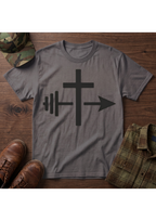Cross, Barbell and Arrow T-Shirt