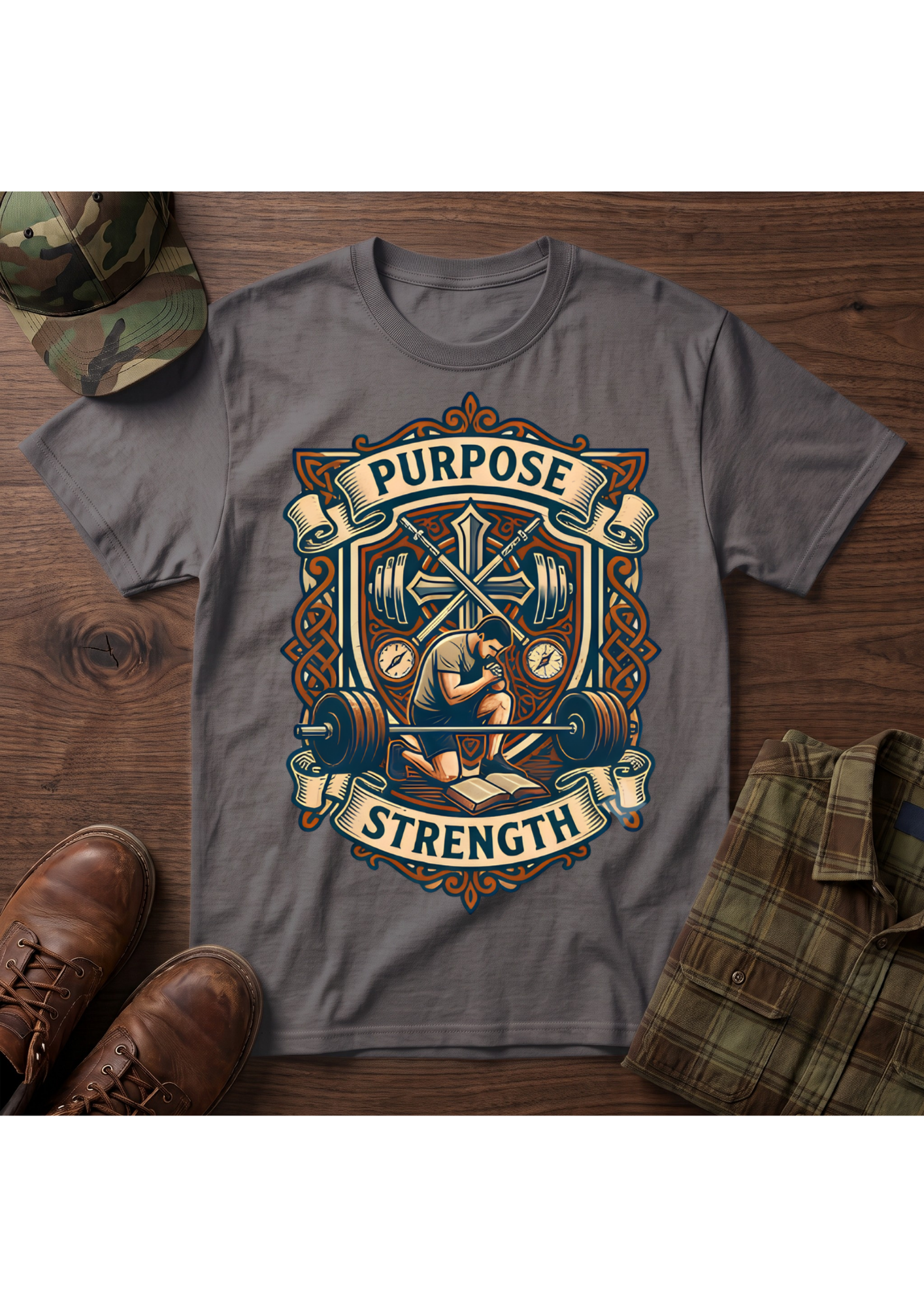 Forged Through Trials Graphic T-Shirt