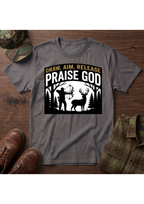 Draw, Aim, Release, Praise God T-Shirt
