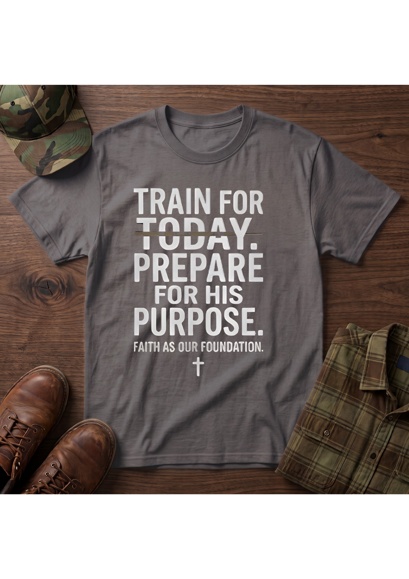 Train for Today, Prepare for His Purpose T-Shirt