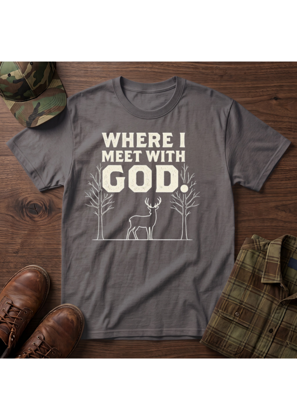 Where I meet with God T-Shirt