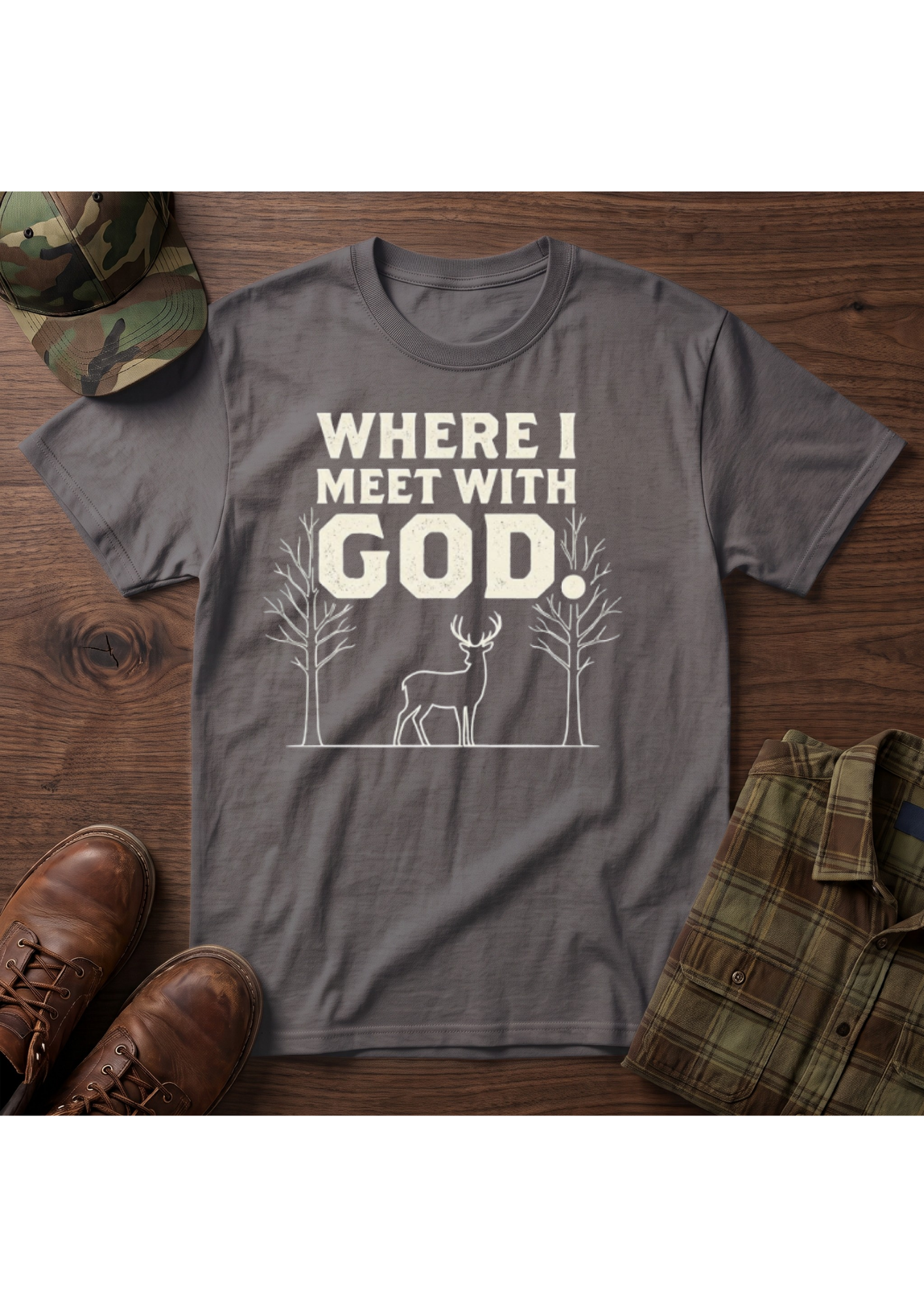 Where I meet with God T-Shirt