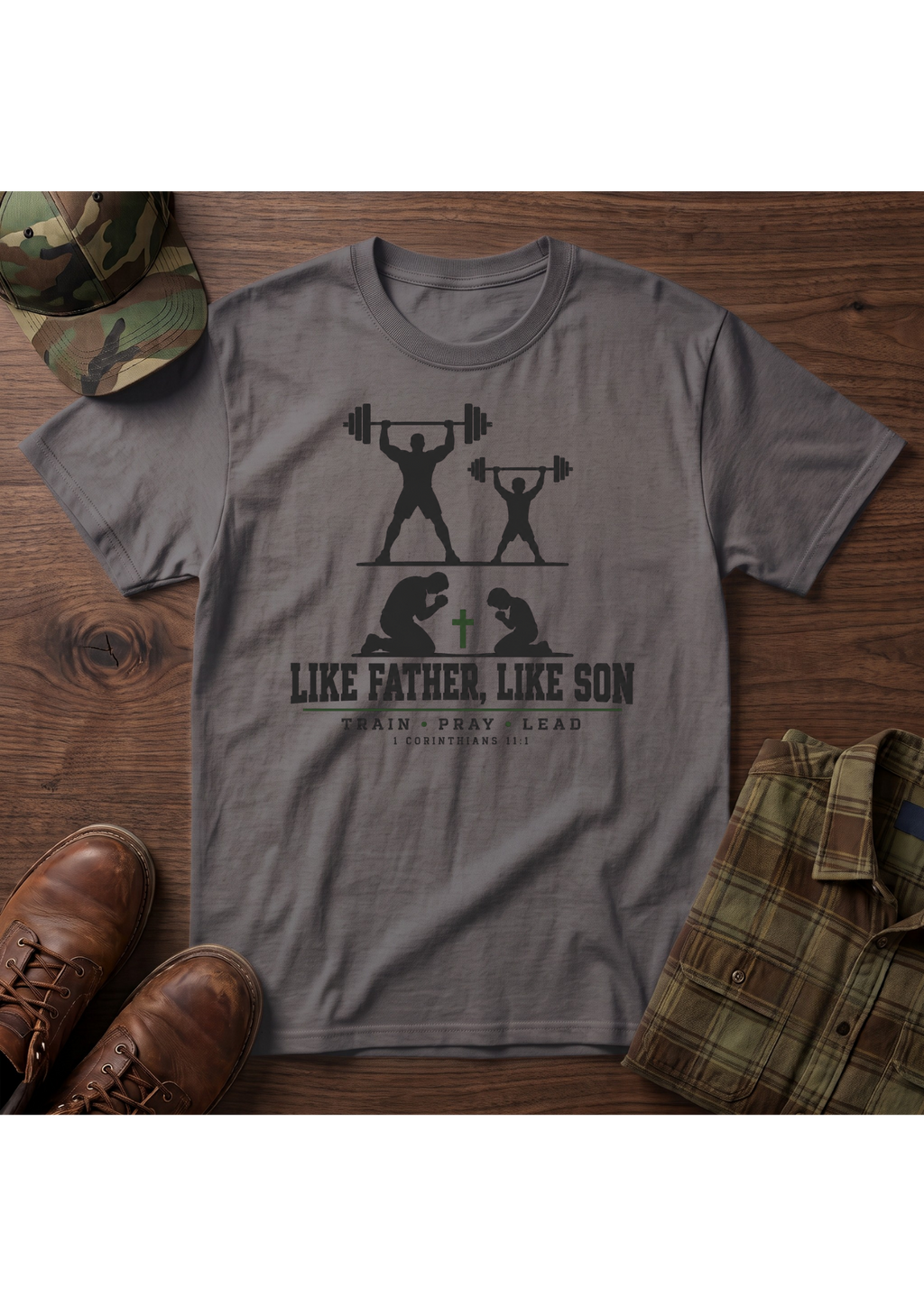 Father Son Lifter T-Shirt