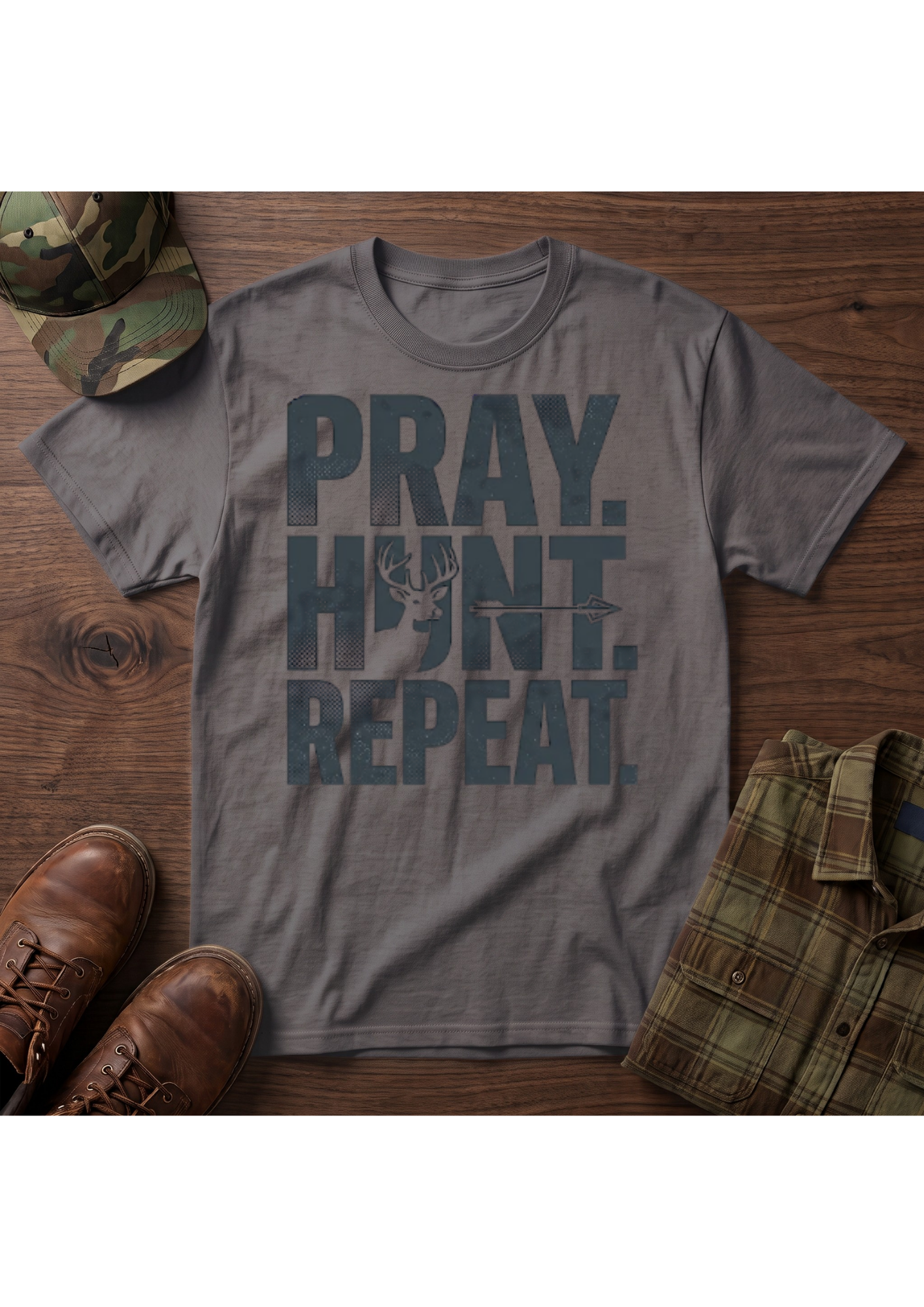 Pray, Hunt, Repeat T-Shirt