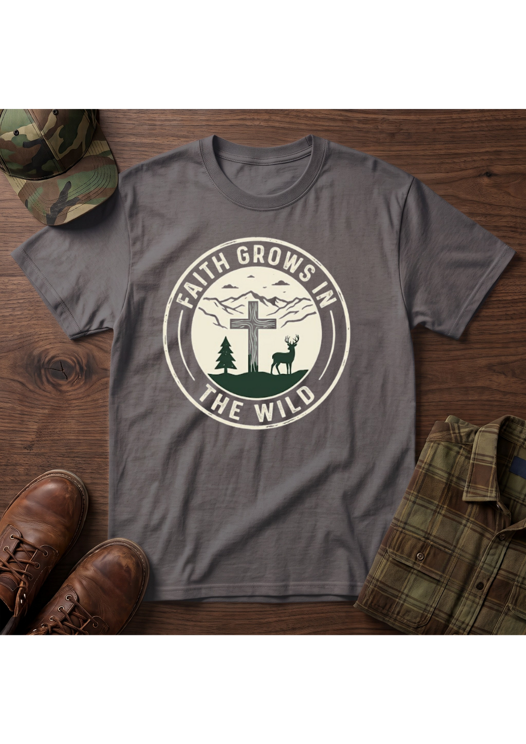 Faith Grows in the Wild T-Shirt