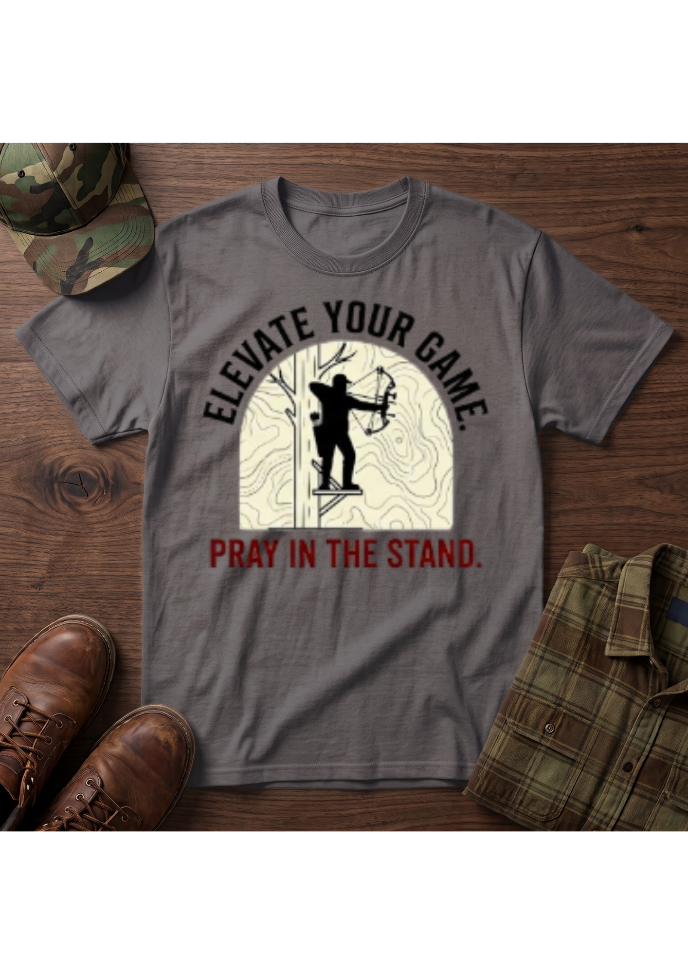 Elevate Your Game, Pray in the Stand T-Shirt