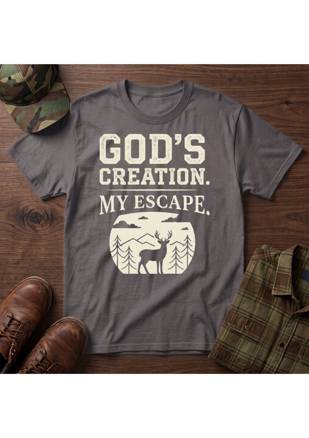 God's Creation, My Escape T-Shirt