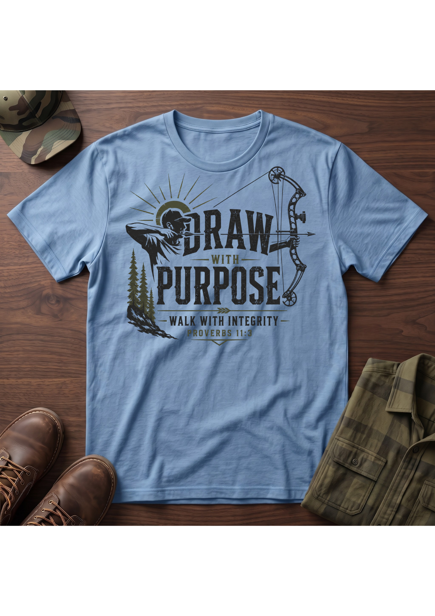 PROVERBS 11:3 T-SHIRT