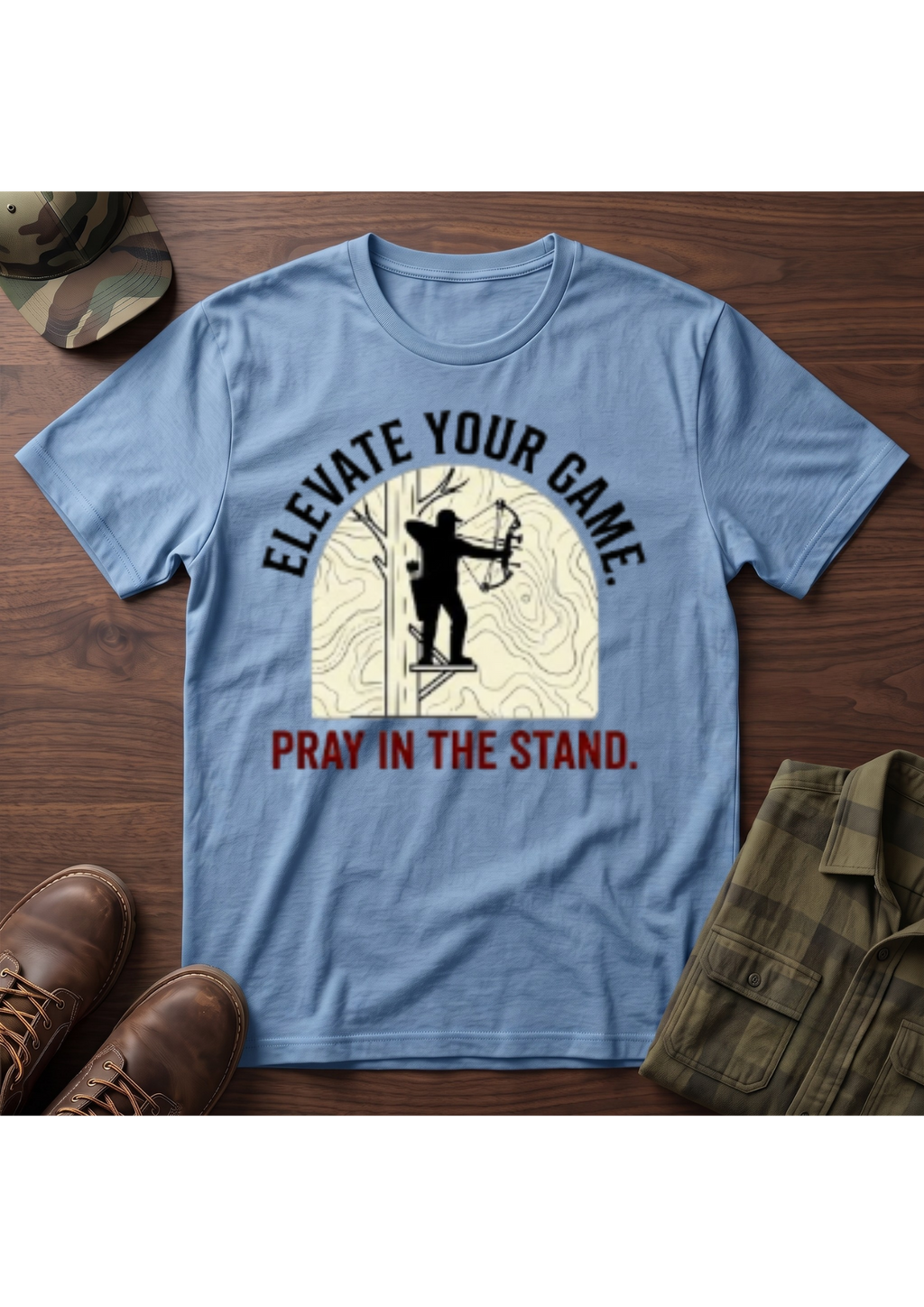 Elevate Your Game, Pray in the Stand T-Shirt