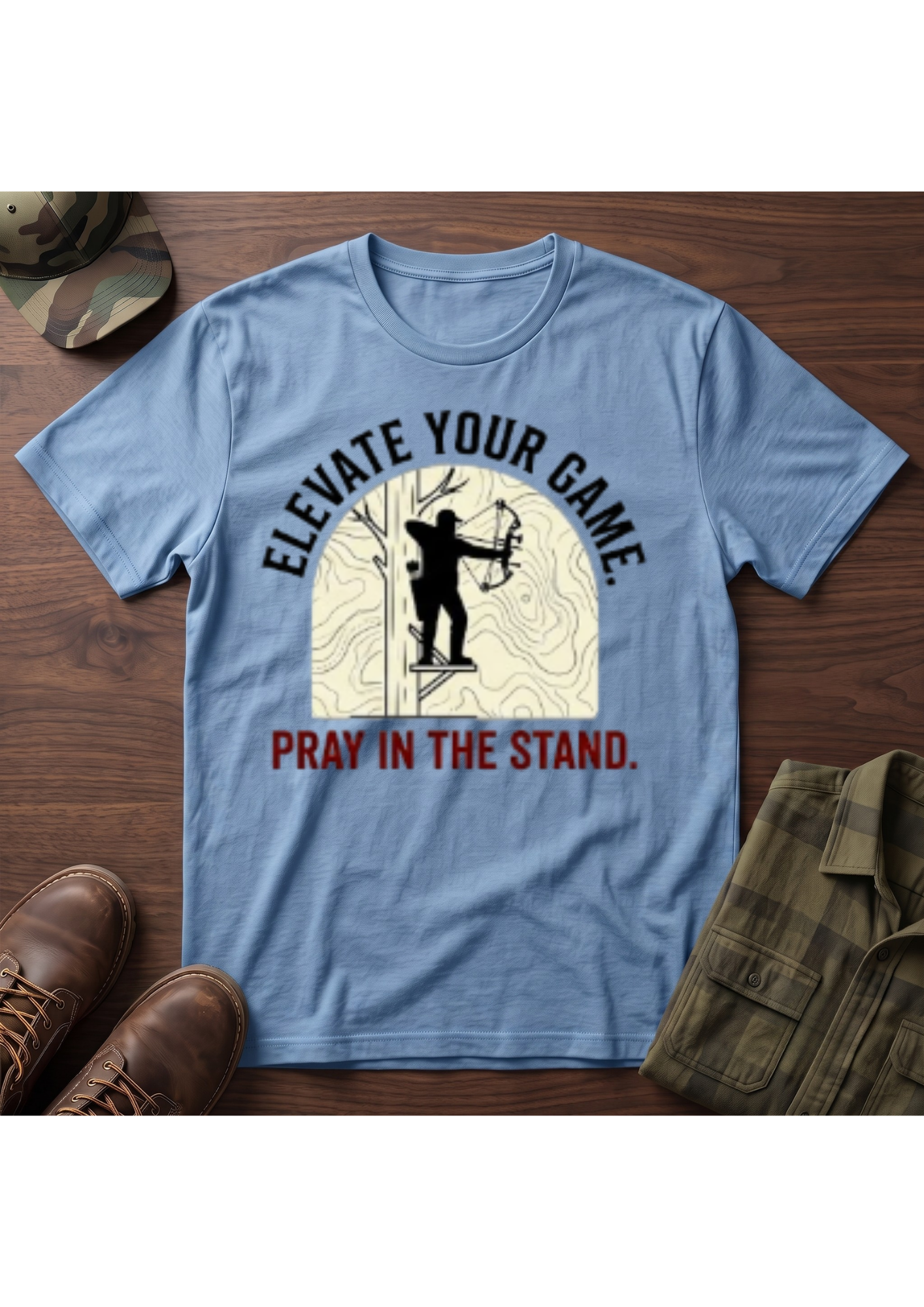 Elevate Your Game, Pray in the Stand T-Shirt