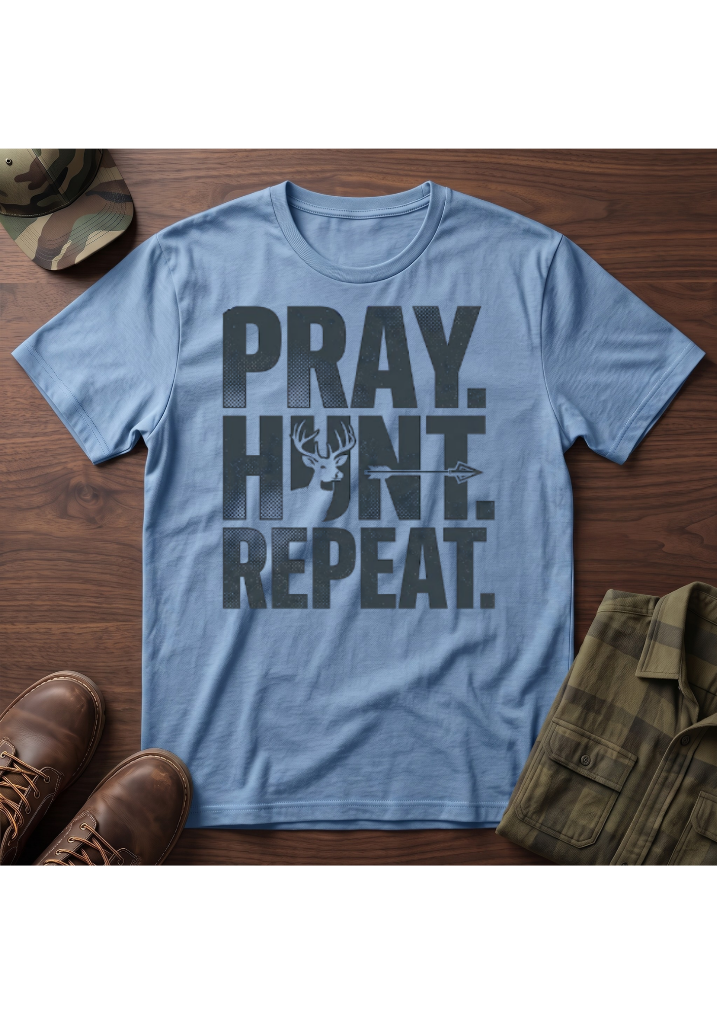 Pray, Hunt, Repeat T-Shirt