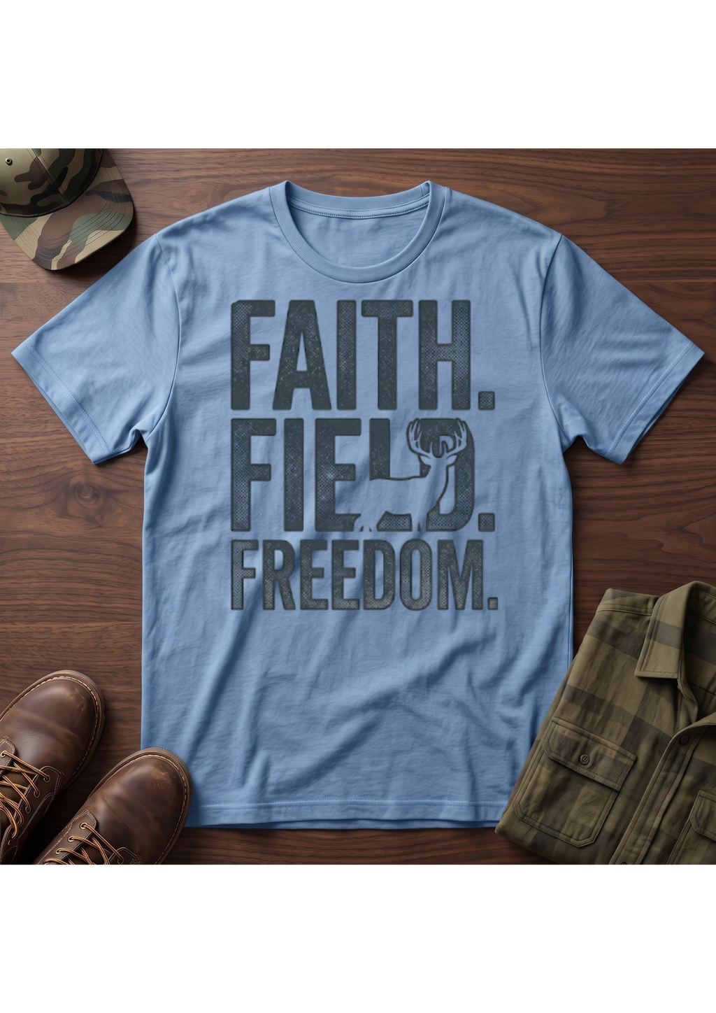 Faith, Field, Freedom T-Shirt