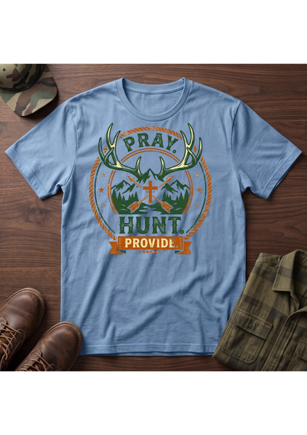 Pray, Hunt, Provide T-Shirt