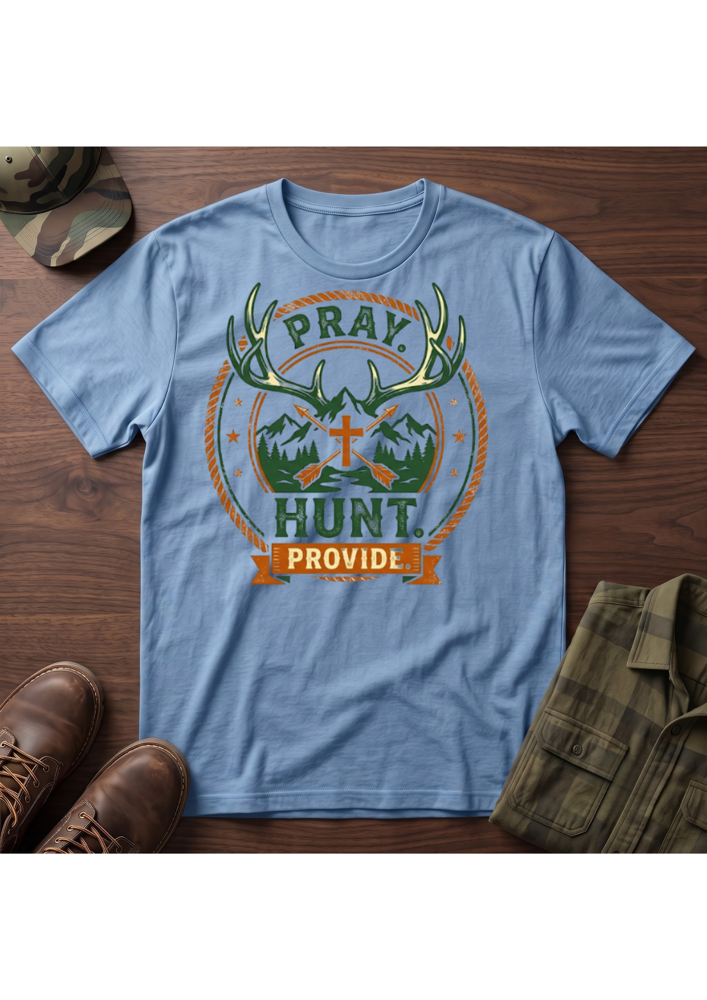 Pray, Hunt, Provide T-Shirt