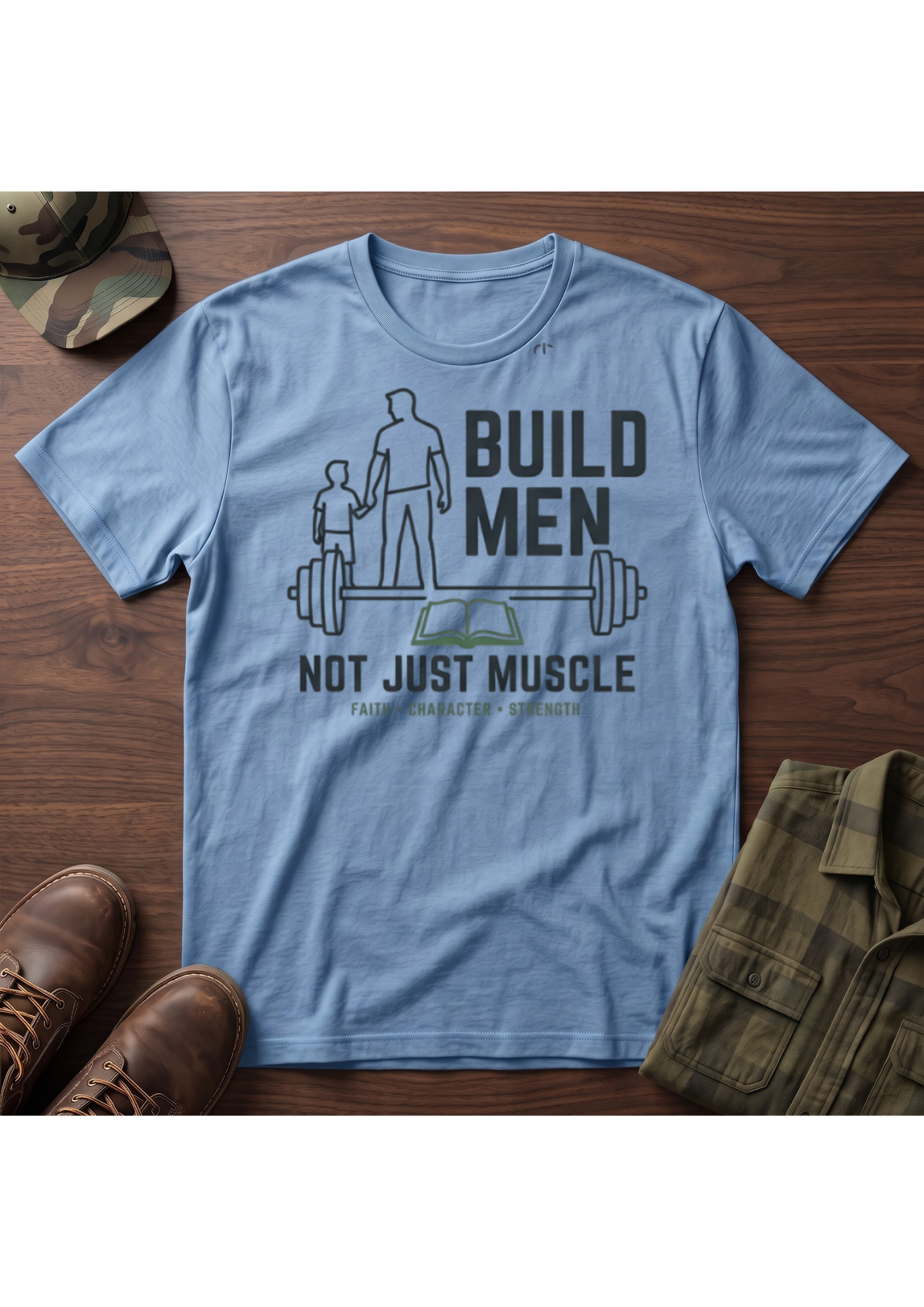 Build Men Fatherhood T-Shirt