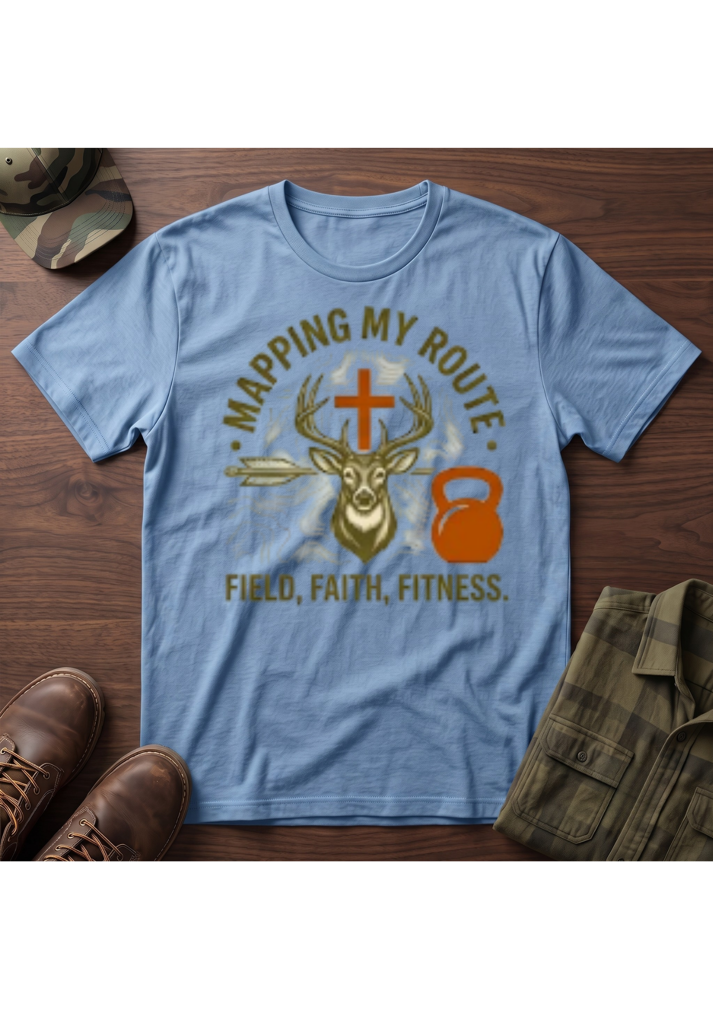 Mapping My Route T-Shirt