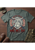 Rise, Kill, Eat Turkey and Shotguns T-Shirt