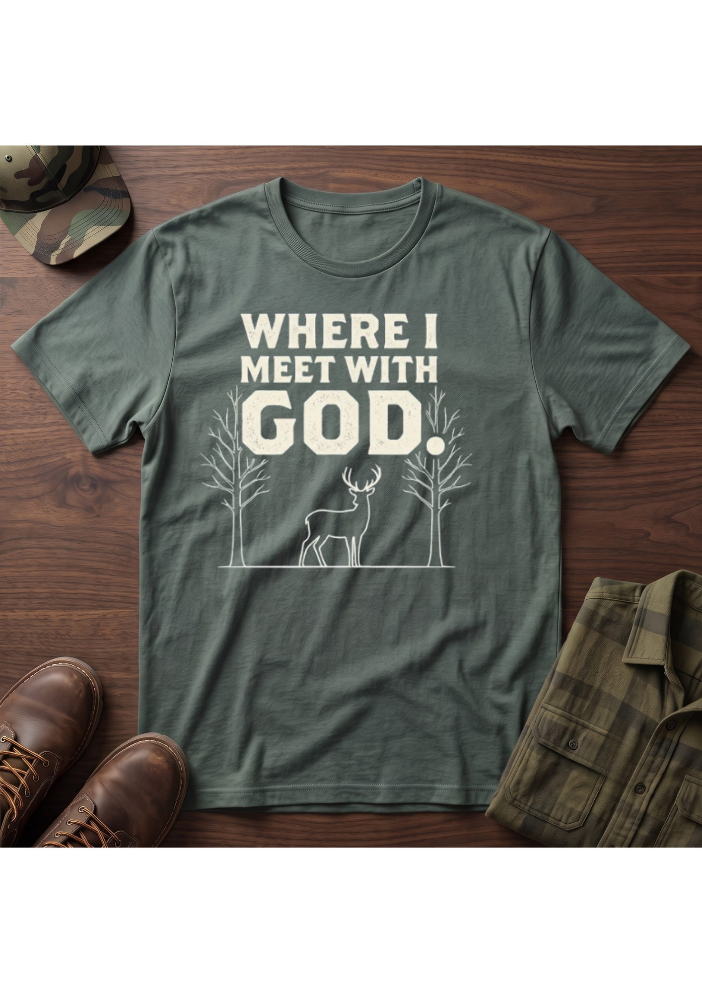 Where I meet with God T-Shirt