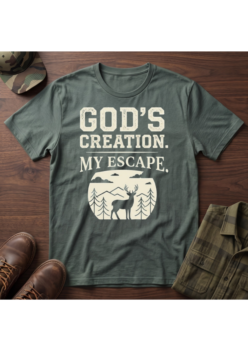 God's Creation, My Escape T-Shirt